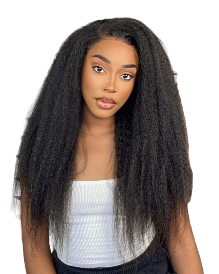 13X4 Kinky Straight Wig