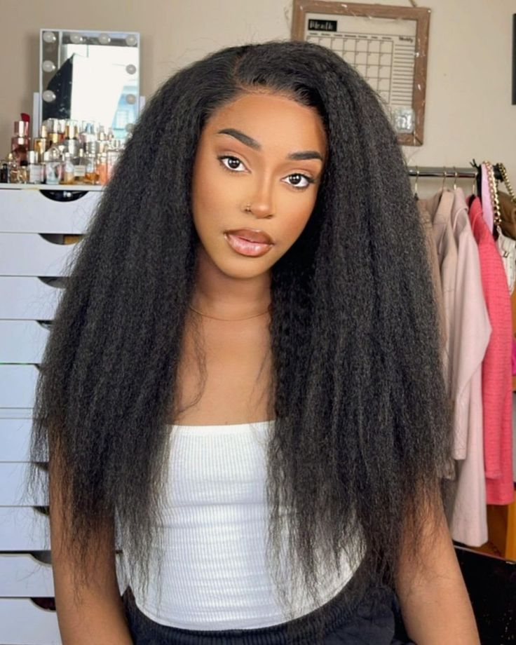 13X4 Kinky Straight Wig