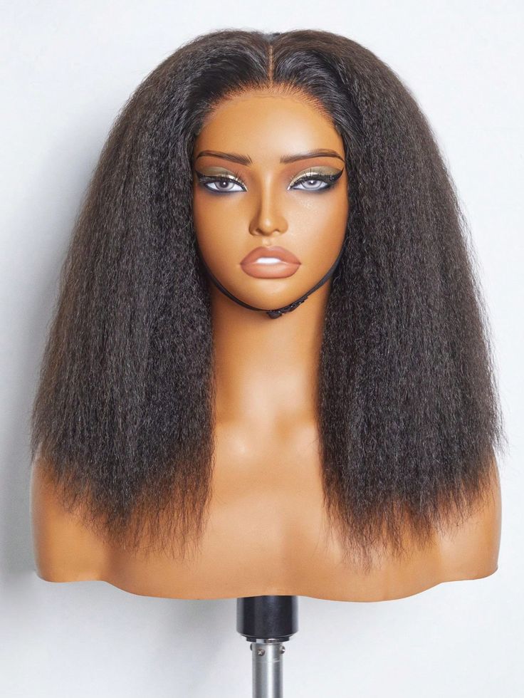 13X4 Kinky Straight Wig